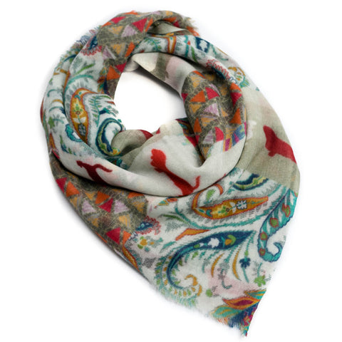 Light Wool Scarf - Gartika