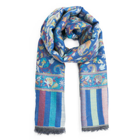 Artisanal Cashmere Scarf - Gartika