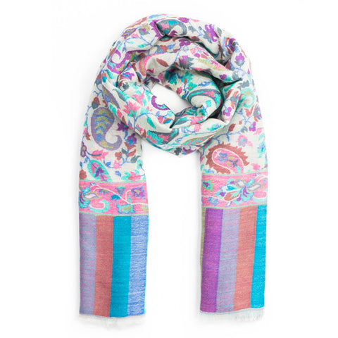 Artisanal Cashmere Scarf - Gartika