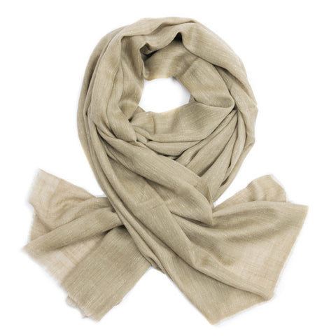 Handwoven Cashmere Scarf - Gartika