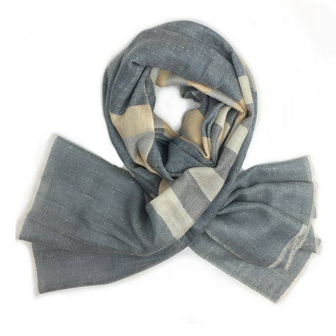 Handwoven Cashmere Scarf - Gartika