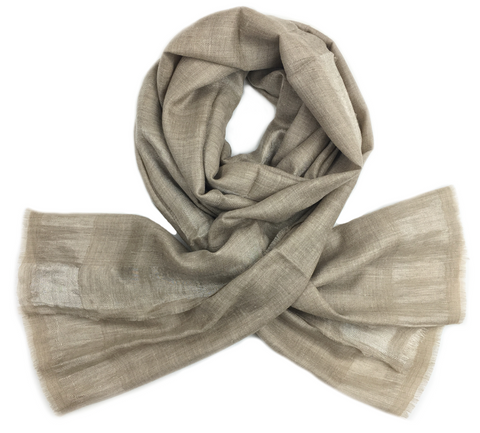 Handwoven Cashmere Scarf - Gartika